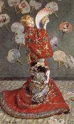 Claude Monet Madame Monet in Japanese Costume France oil painting artist